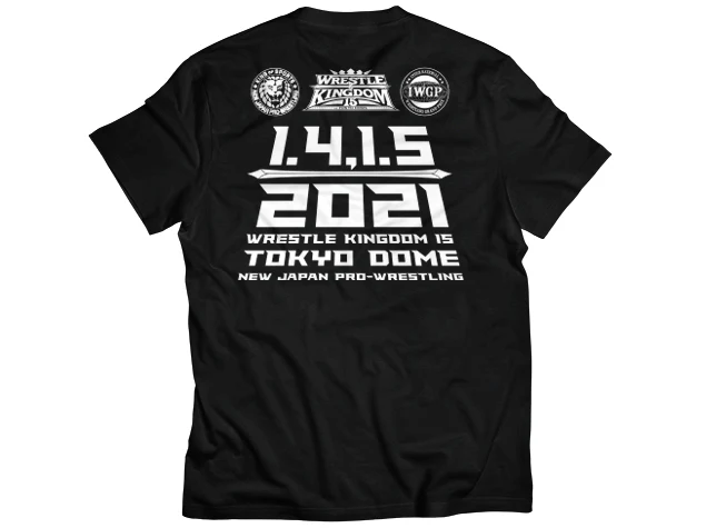 WRESTLE KINGDOM 15 大会記念 Tシャツ - Image 3