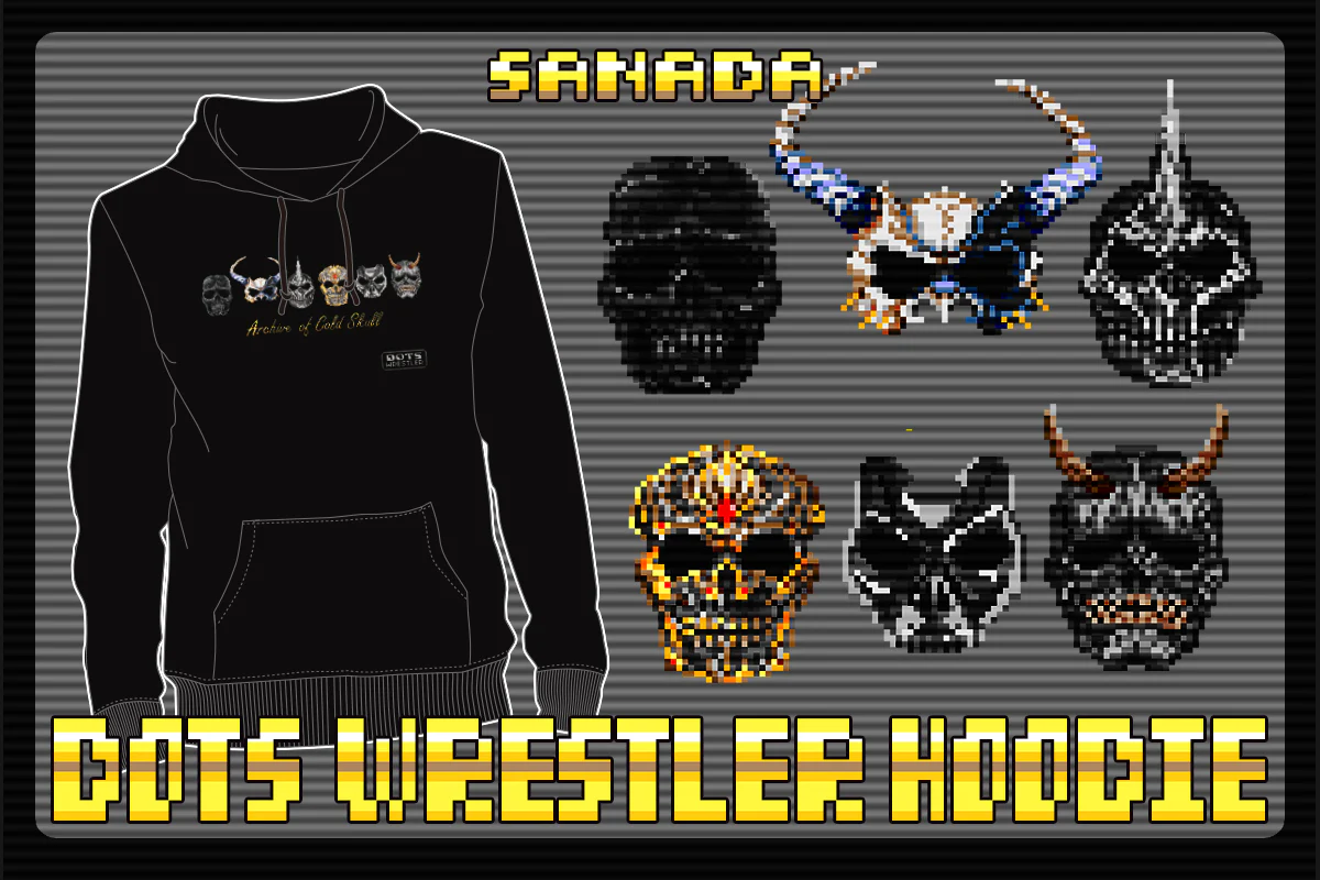 SANADA「dotswrestler」プルオーバーパーカー - Image 5