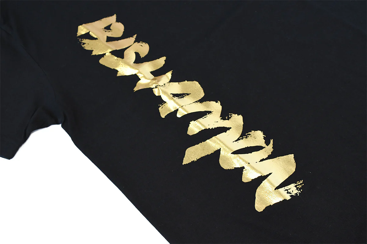 後藤洋央紀「BISHAMON」Tシャツ（金箔） - Image 5