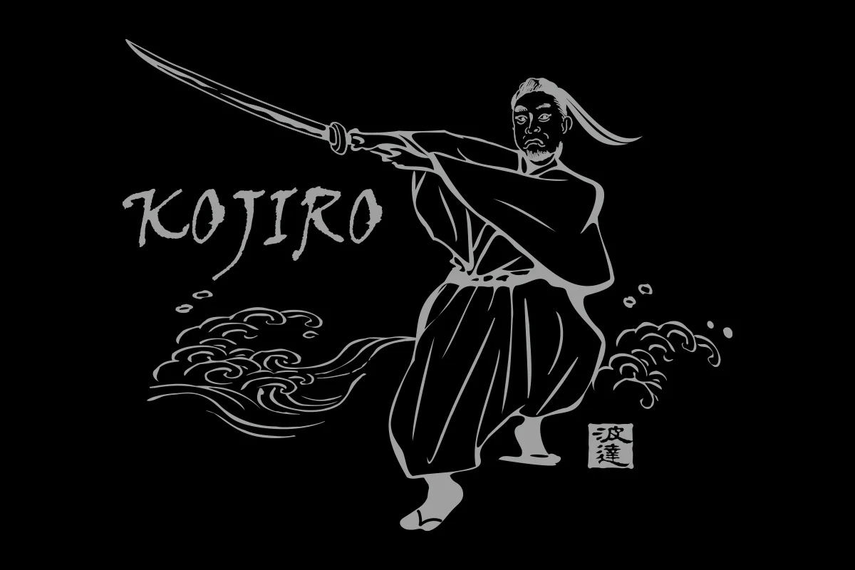 矢野通×波達 コラボTシャツ「KOJIRO」 - Image 4