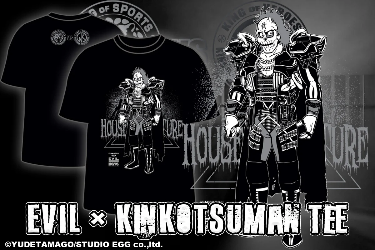 キン肉マンコラボ EVIL×キン骨マン Tシャツ（2022） - Image 5