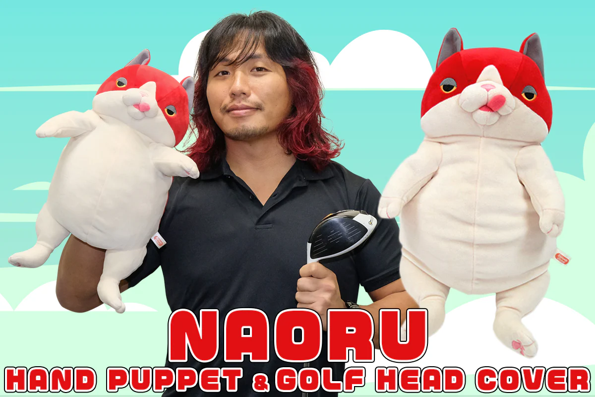 もちねこ ナオル ゴルフヘッドカバー&ハンドパペット - Image 7