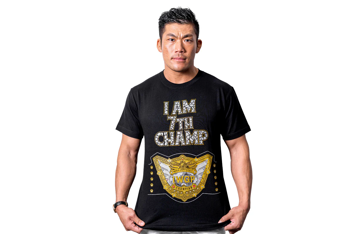 SANADA「I AM 7TH CHAMP」Tシャツ - Image 3