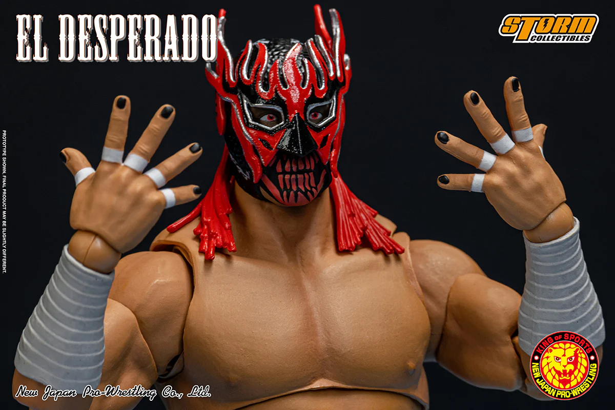 Storm Collectibles アクションフィギュア エル・デスペラード ブラック×レッドver. - Image 4