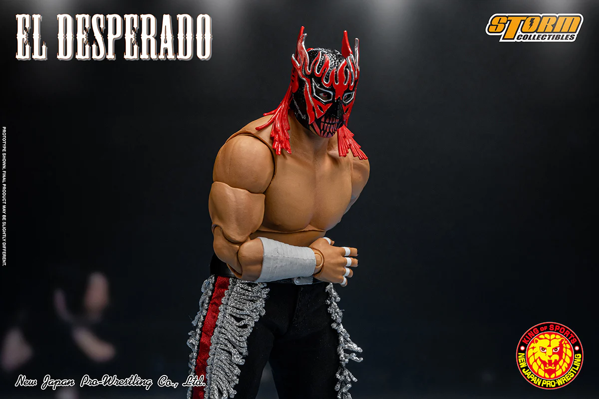 Storm Collectibles アクションフィギュア エル・デスペラード ブラック×レッドver. - Image 5