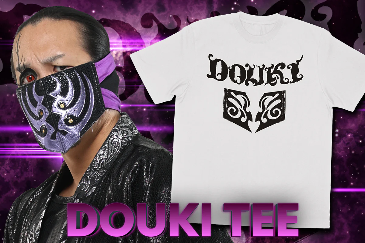 DOUKI「MASK」Tシャツ（ホワイト） - Image 3