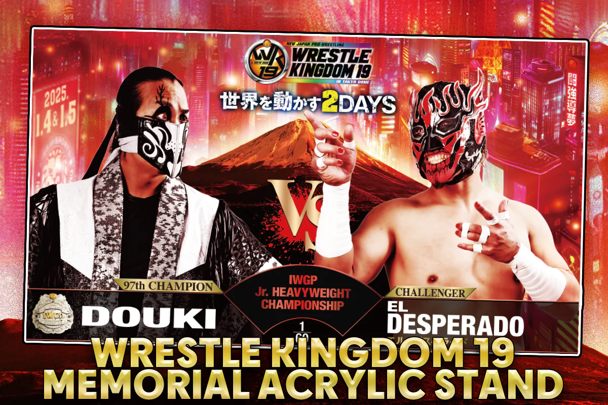 DOUKI vs エル・デスペラード WRESTLE KINGDOM 19 対戦記念アクリルスタンド - Image 6