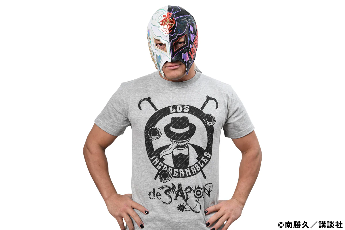 BUSHI×ザ・ファブル コラボTシャツ（グレー×ブラック） - Image 3