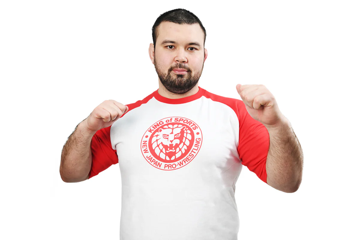 ライオンマーク クラシックロゴ ラグランTシャツ（レッド） - Image 3