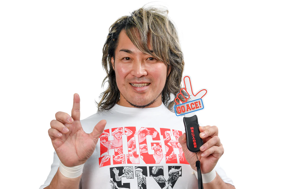 棚橋弘至「GO ACE！」ダイカットアクリルペンライト（100年に一人の逸材） - Image 4