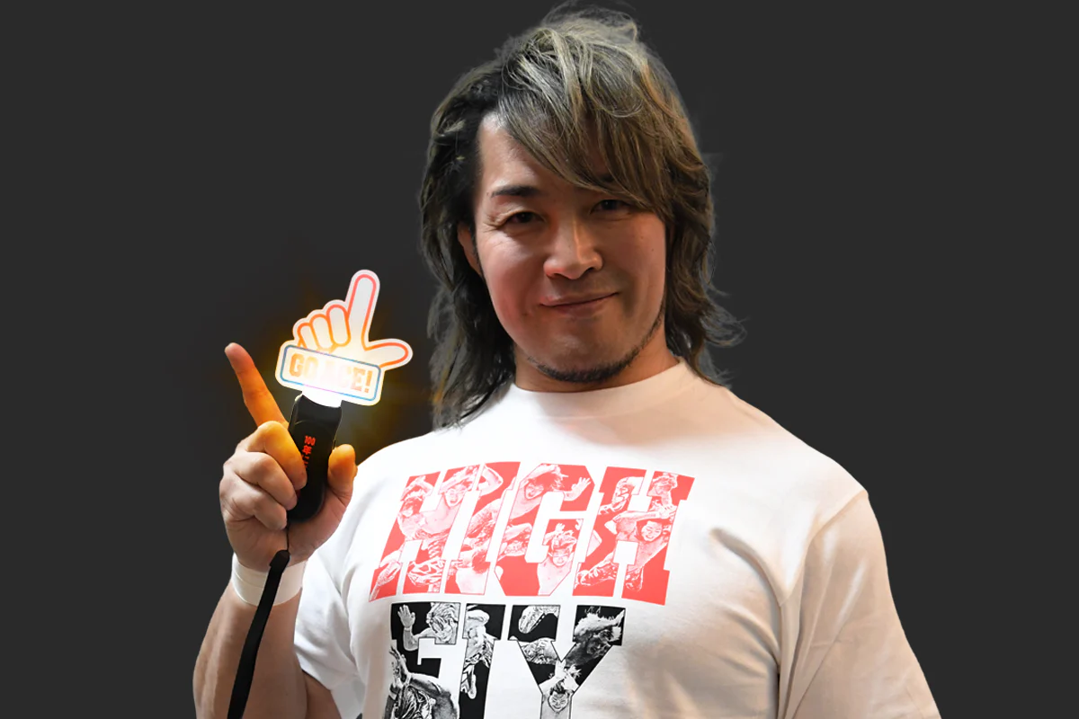 棚橋弘至「GO ACE！」ダイカットアクリルペンライト（100年に一人の逸材） - Image 5