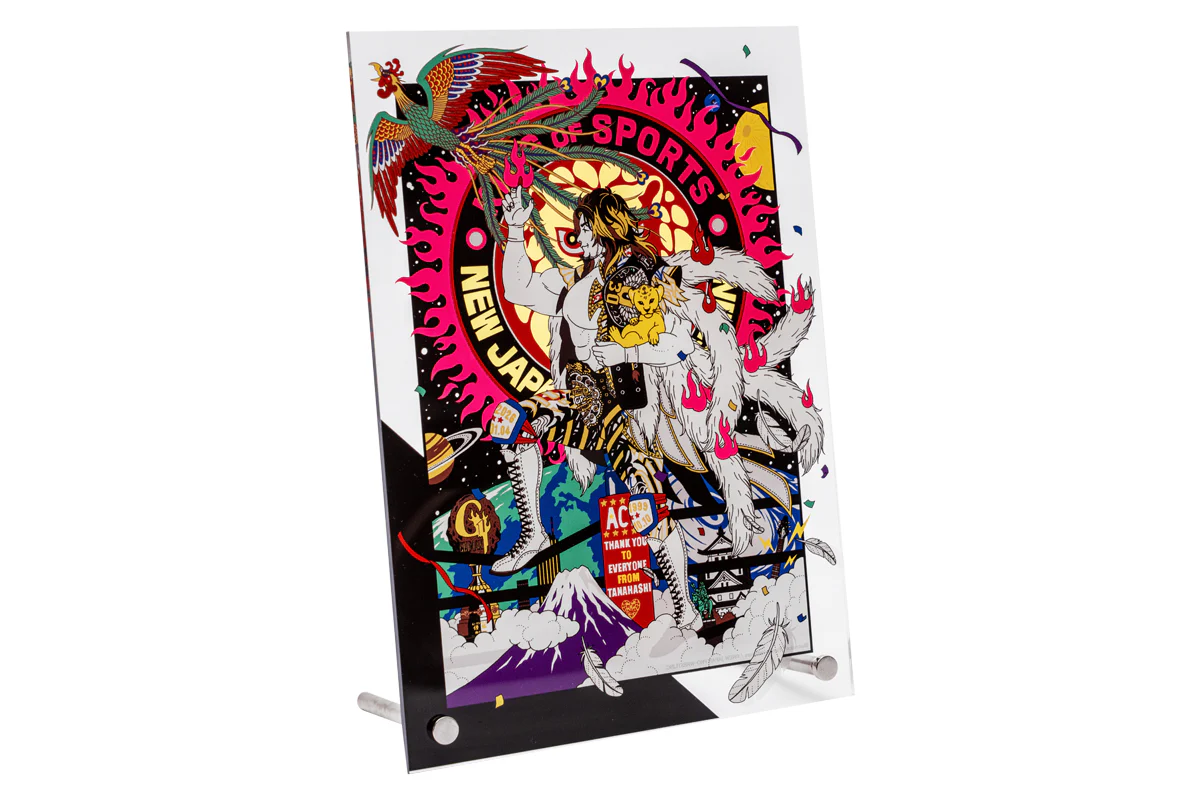 WK20 棚橋弘至×中村佑介 A5アクリルパネル(ステッカー1枚付) - Image 3