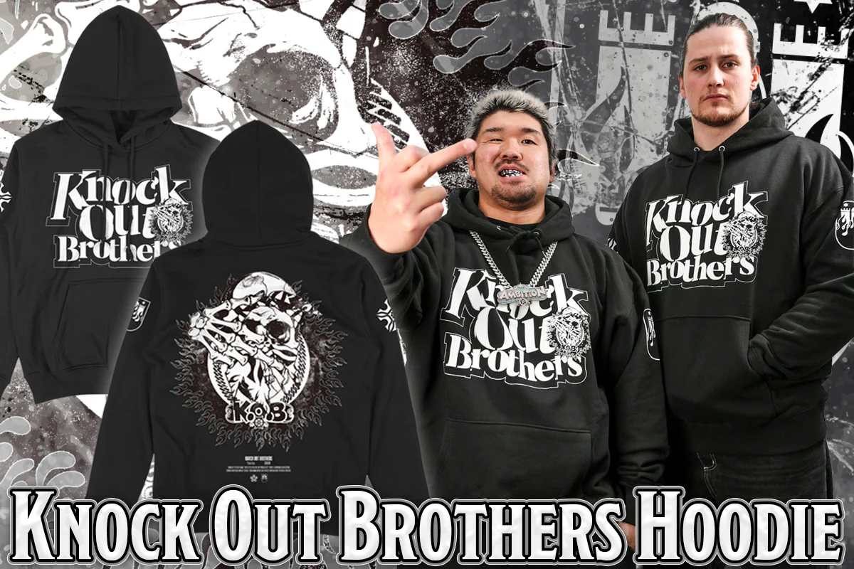 Knock Out Brothers「K.O.B SYMBOL MARK」プルオーバーパーカー - Image 9