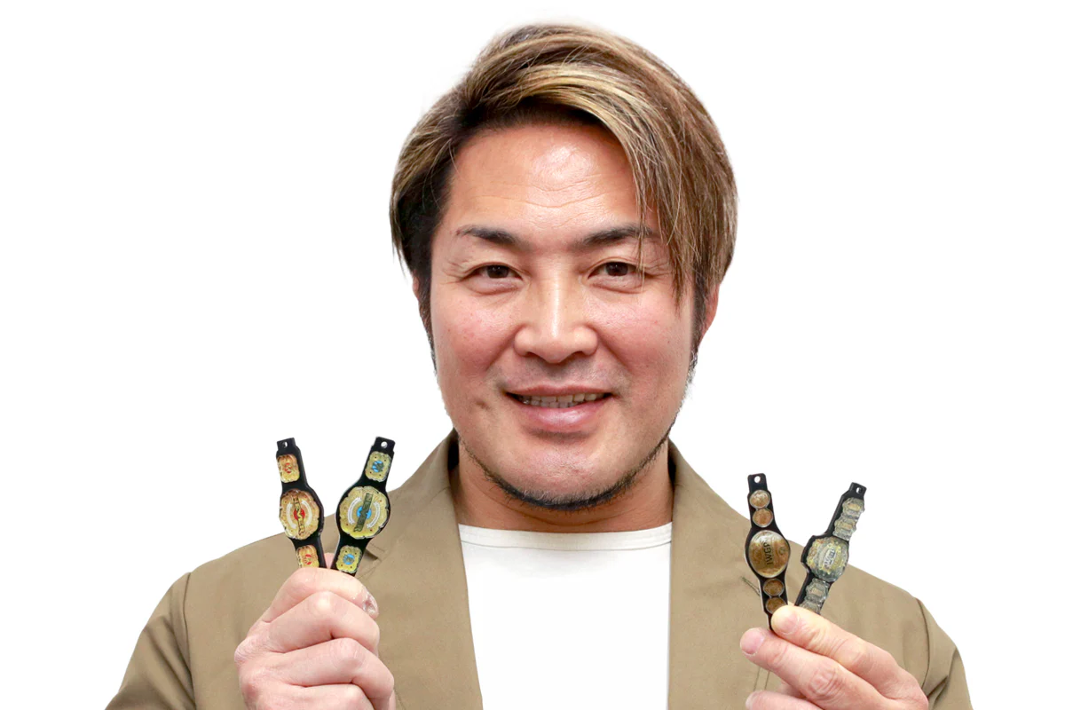 NJPW チャンピオンベルト ランダムアクリルボールチェーン - Image 9